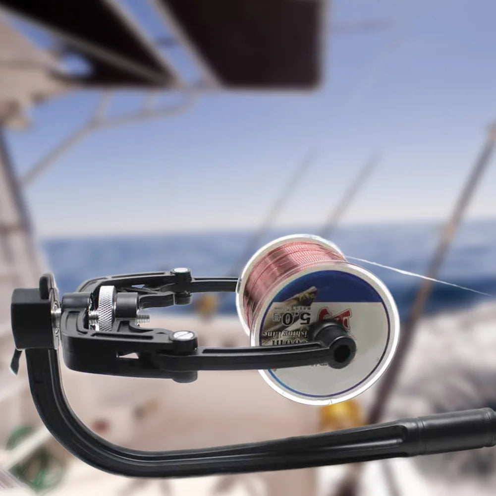 Fishing Line Spooler For Spinning Baitcasting Line Winder Portable Reel Spooling Station System Fishing Tackle Accessory