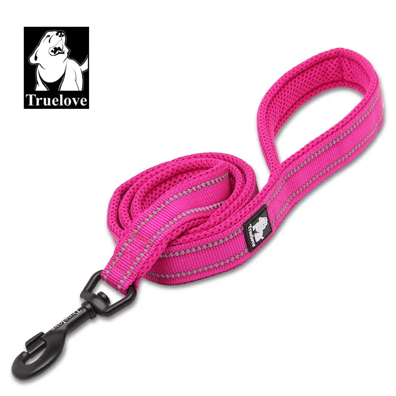 Truelove Soft Mesh Nylon Dog Leash Double Thickness Reflective Safe Walking Training Pet Lead TLL2112