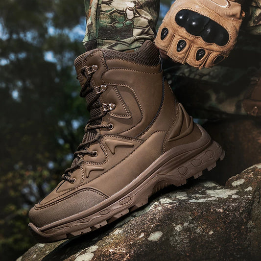 Men's Hiking Boots Outdoor Combat Walking Tactical Casual Boots