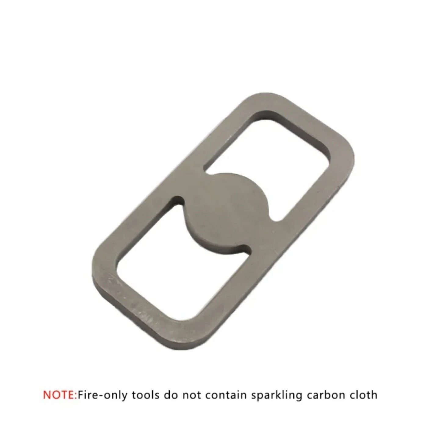 Carbon Steel Fire Striker Emergency Fire Starter Metal Outdoor Camping Hiking Survival Flint Safety Gear