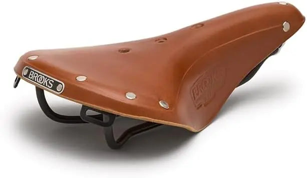 Brooks England B17 Leather Bike Saddle Supremely Comfortable for Long Distance Touring and Road Riding