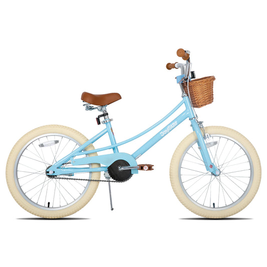 Joystar Retro Style Girls Bike for Toddlers Ages 2 to 12 Years 12 14 16 Inch Kids Bike with Training Wheels and 20 Inch with Kickstand