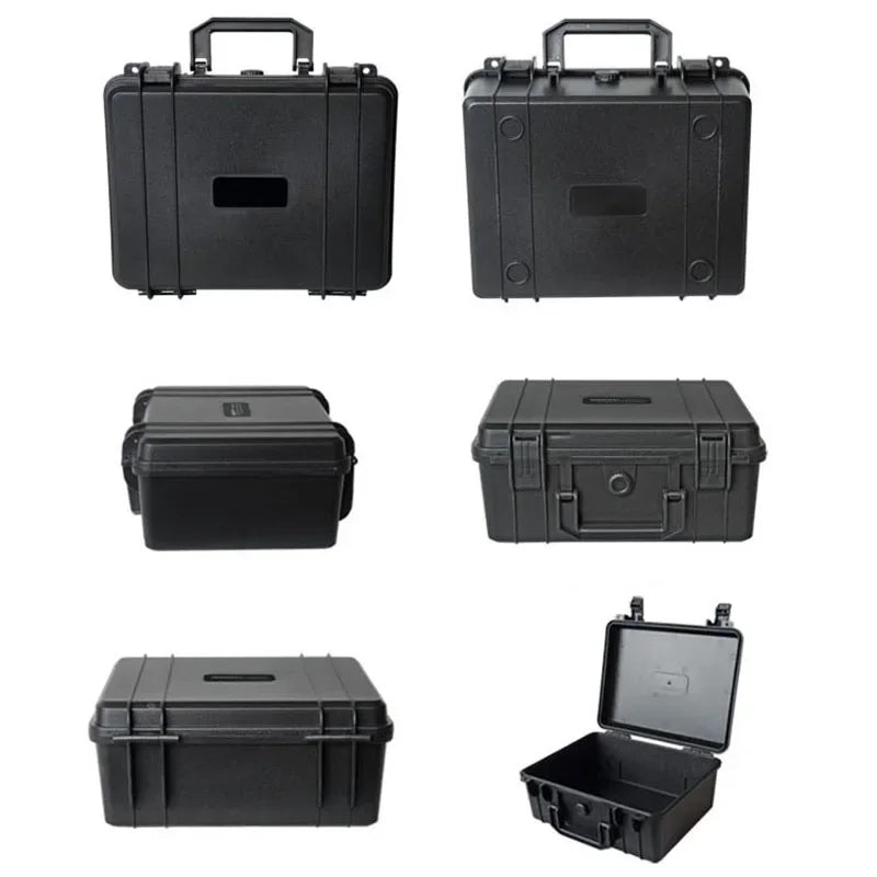 280x240x130mm Toolbox Safety Protector Box Organizer Hardware Storage Tool Case Impact Resistant Equipment Instrument Box Set