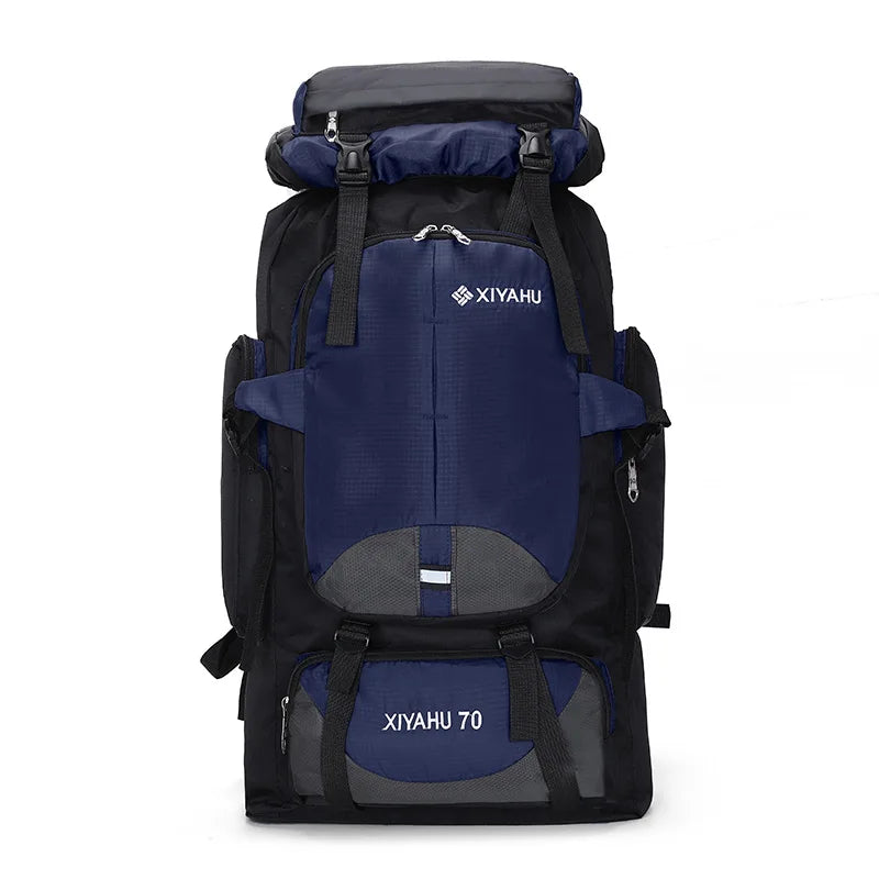 High Capacity 70L Hiking Backpack for Men and Women Waterproof Camping Travel Bag