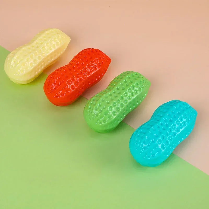 TPR Pet Dog Interactive Teeth Bite Toy Training Puzzle Supplies Peanut Stick Grinding Resistant