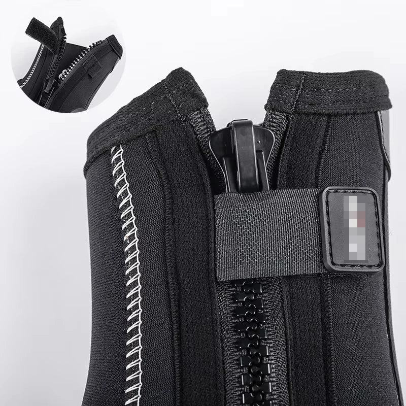 5mm Neoprene Dive Boots Wetsuit Side Zipper Men Women Snorkeling Scuba Diving Shoes Boots Water Sports Accessories Wet suit Kite