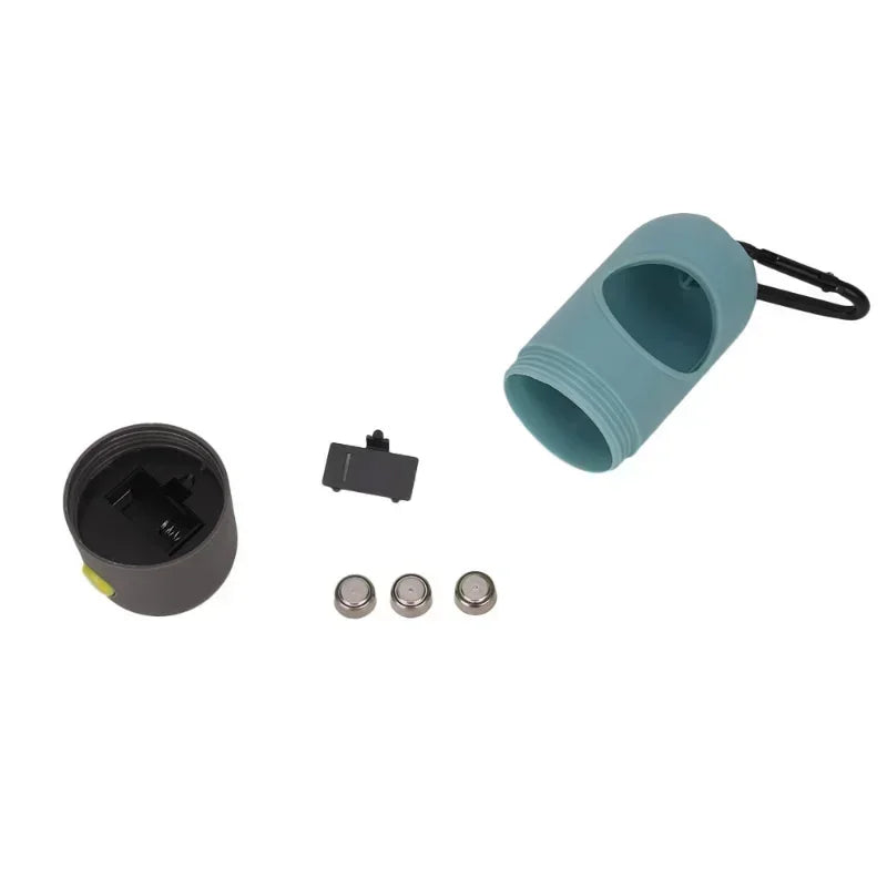 Bags Poop Pets Set Poop Dispensers Waste Dispenser Holder Dog light Dogs Clean Degradable Bag Trash LED Accessories Bags