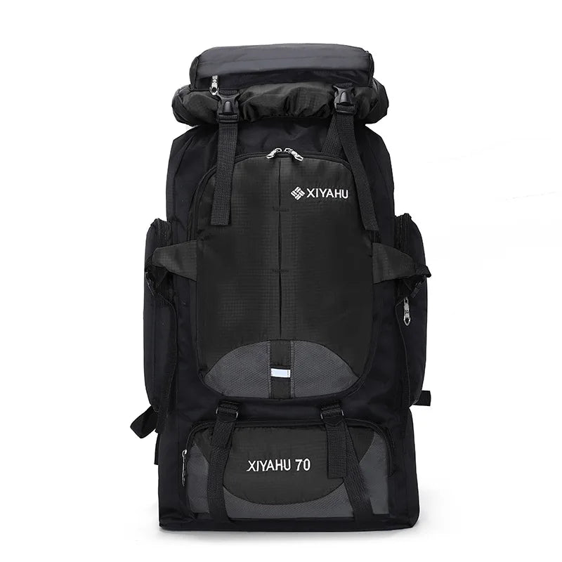High Capacity 70L Hiking Backpack for Men and Women Waterproof Camping Travel Bag