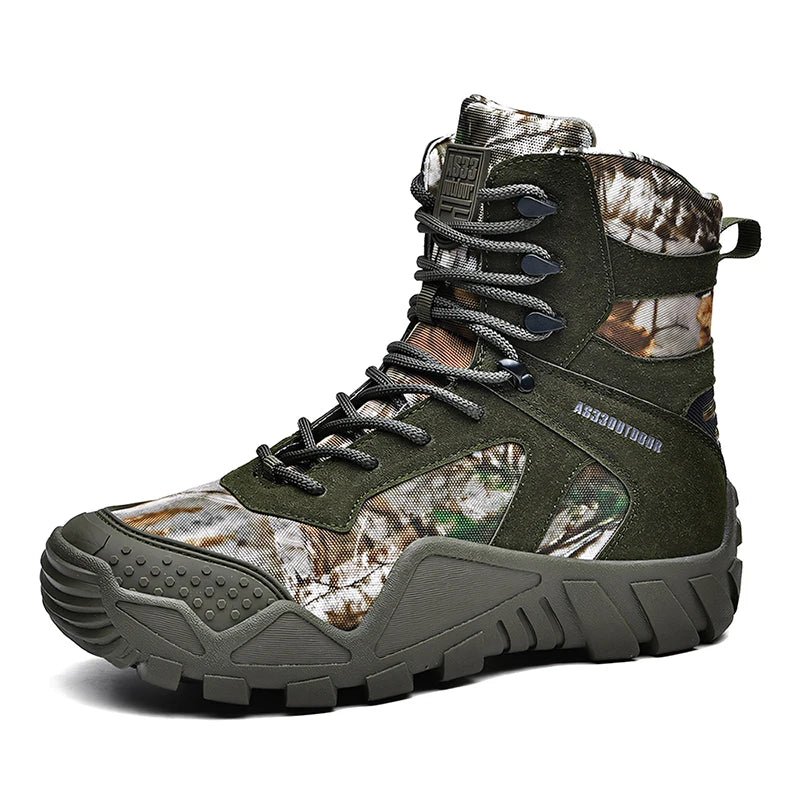 Men's Waterproof Hiking Boots - Lightweight Stylish Durable