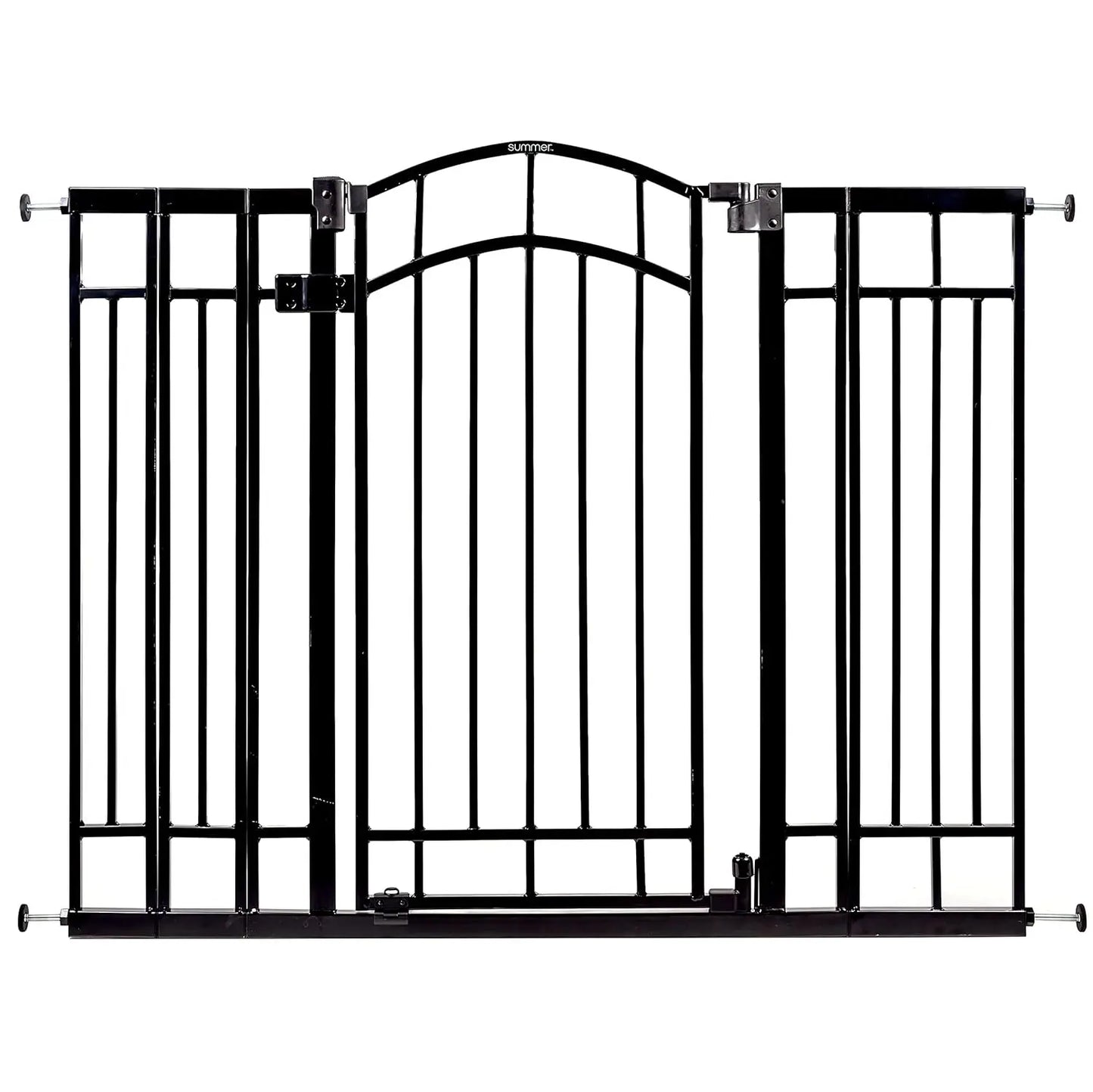 Multi-Use Decorative Extra Tall Safety Pet and Baby Gate, 28.5'-48' Wide, 36' Tall,Pressure or Hardware Mounted