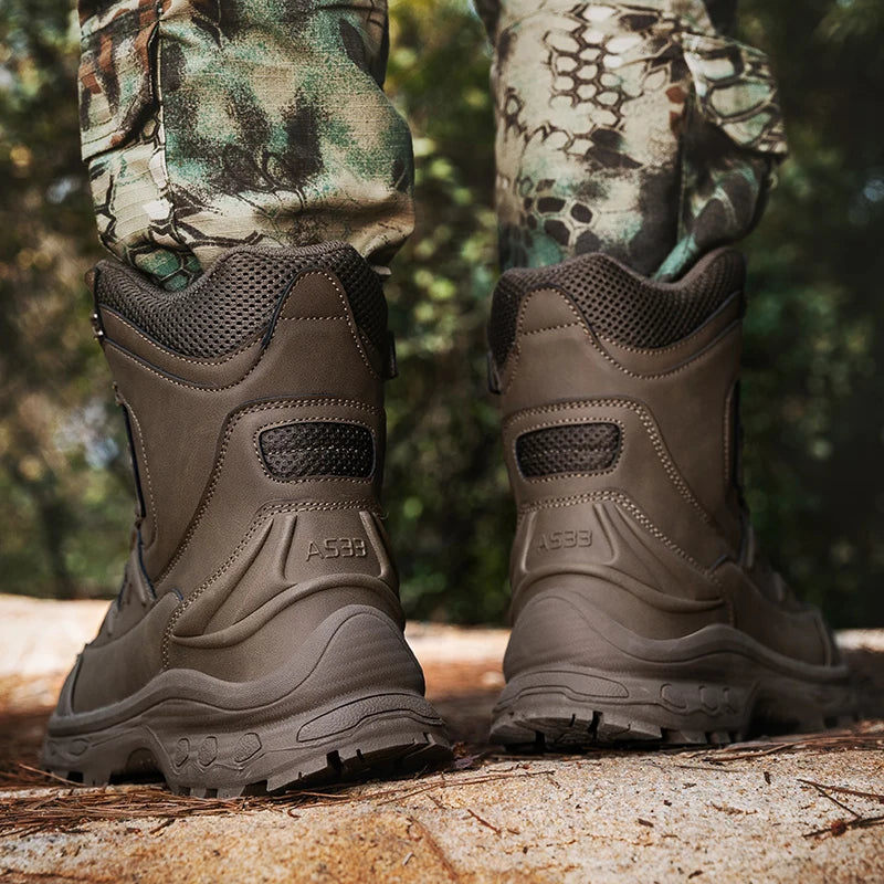 Men's Hiking Boots Outdoor Combat Walking Tactical Casual Boots