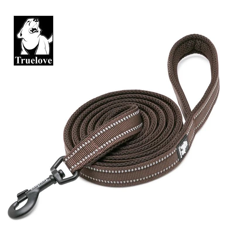 Truelove Soft Mesh Nylon Dog Leash Double Thickness Reflective Safe Walking Training Pet Lead TLL2112