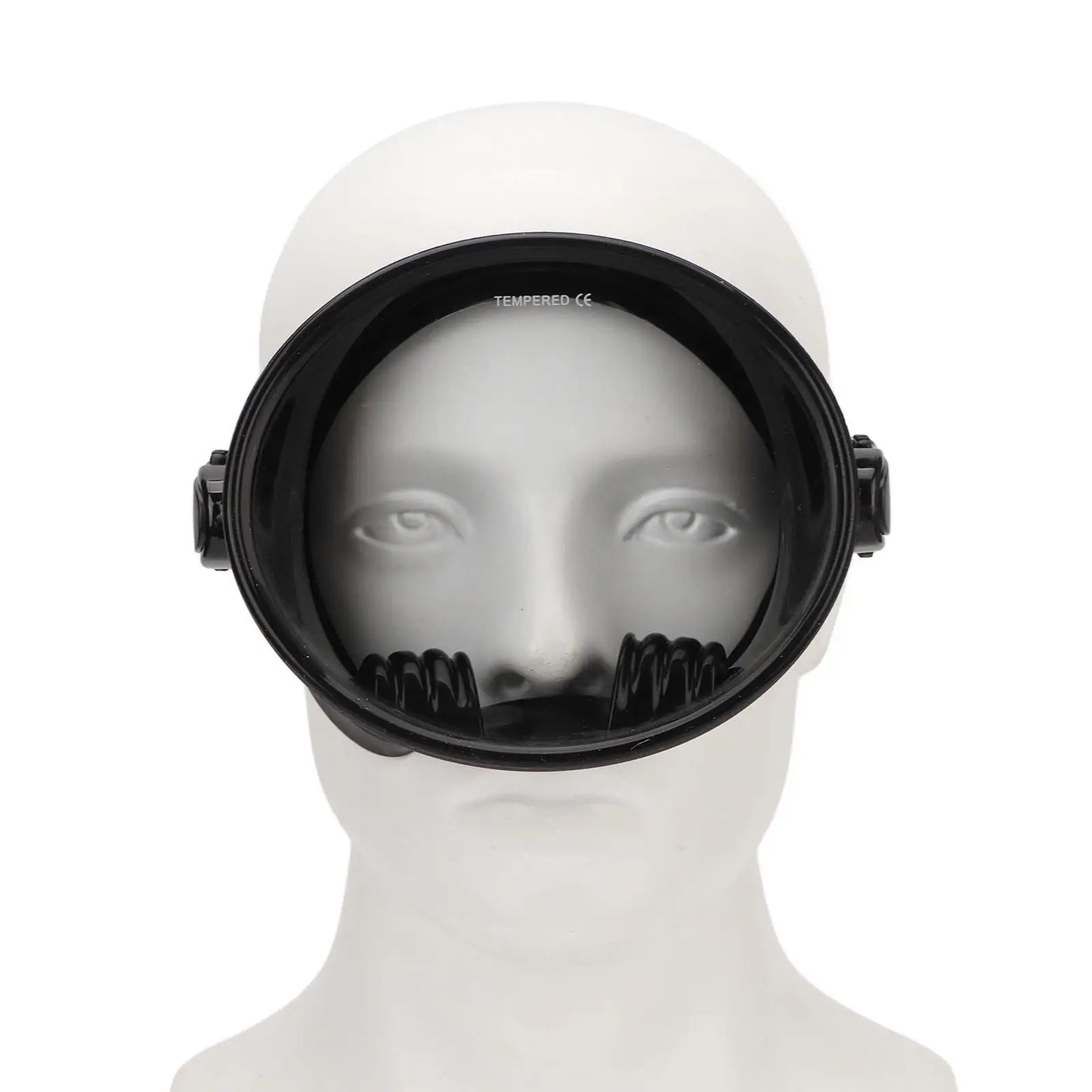 Tempered Glass Diving Goggles with Food-Grade Silicone - Clear View Snorkel Mask for underwater Adventures