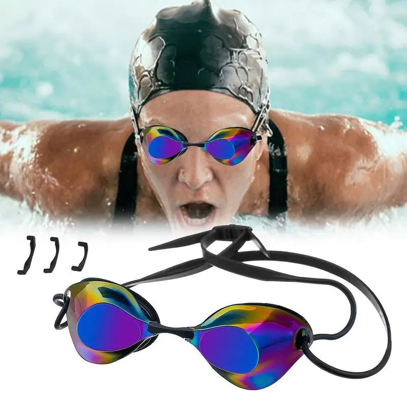Professional Swimming Goggles Adult Kids Goggles Diving Tool Pool Gear No Leaking Surfing Eyewear Eye Protection Glasses AntiFog
