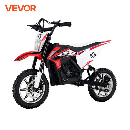 VEVOR 36V Kids Ride On Motorcycle with Speed Up to 15.5mph LED Light Battery Gauge Electric Motorcycle Toys for Children Boys