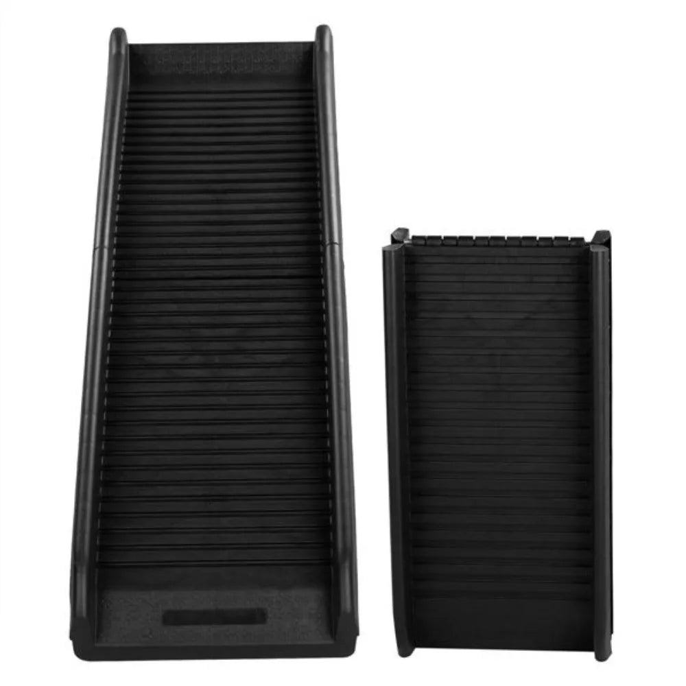 63 Inch Folding Pet Ramp Portable Dog Ramp Ideal for Travel Safe Lightweight and Easy to Maintain