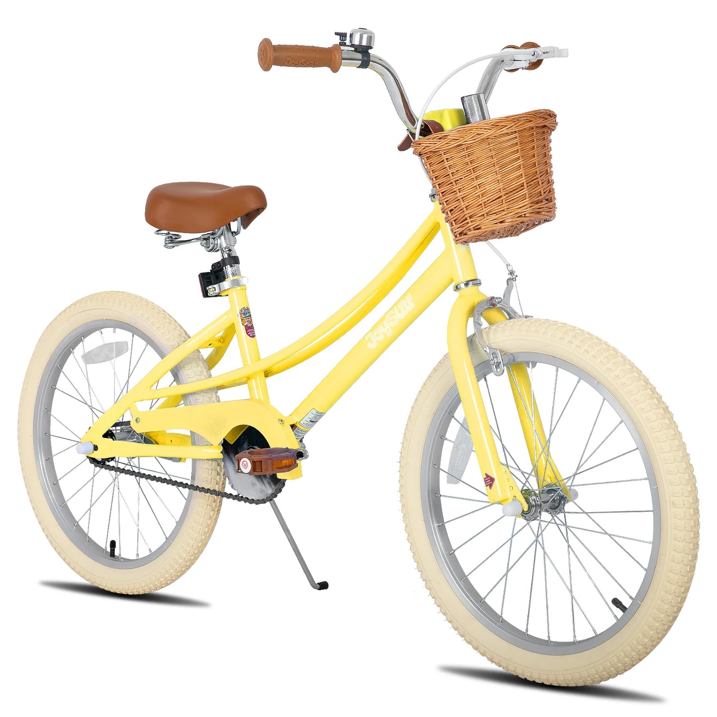 Joystar Retro Style Girls Bike for Toddlers Ages 2 to 12 Years 12 14 16 Inch Kids Bike with Training Wheels and 20 Inch with Kickstand