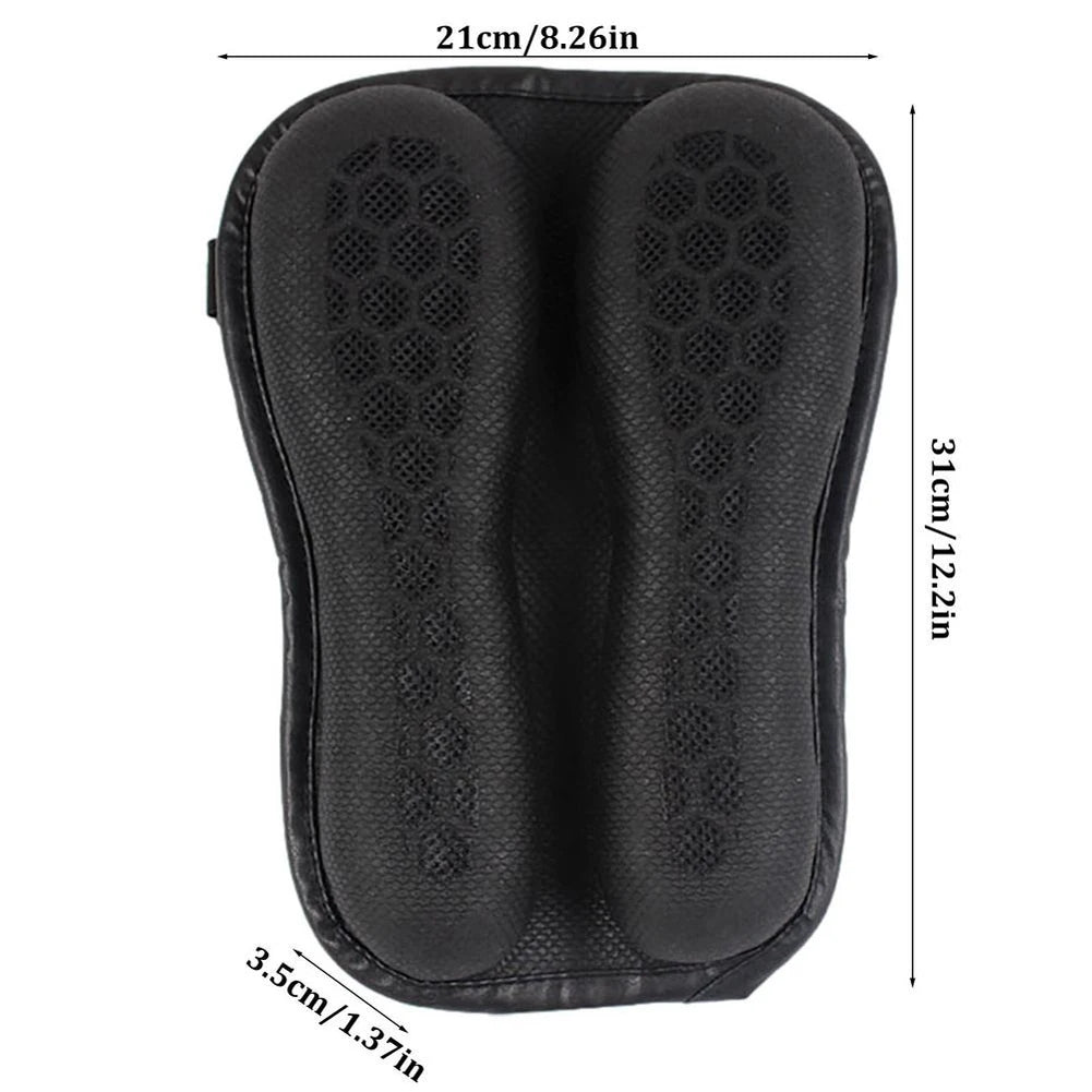 Motorbike Saddle Breathable Motorcycle Air Cushion Soft Rear Seat Pad Accessories for Summer Riding