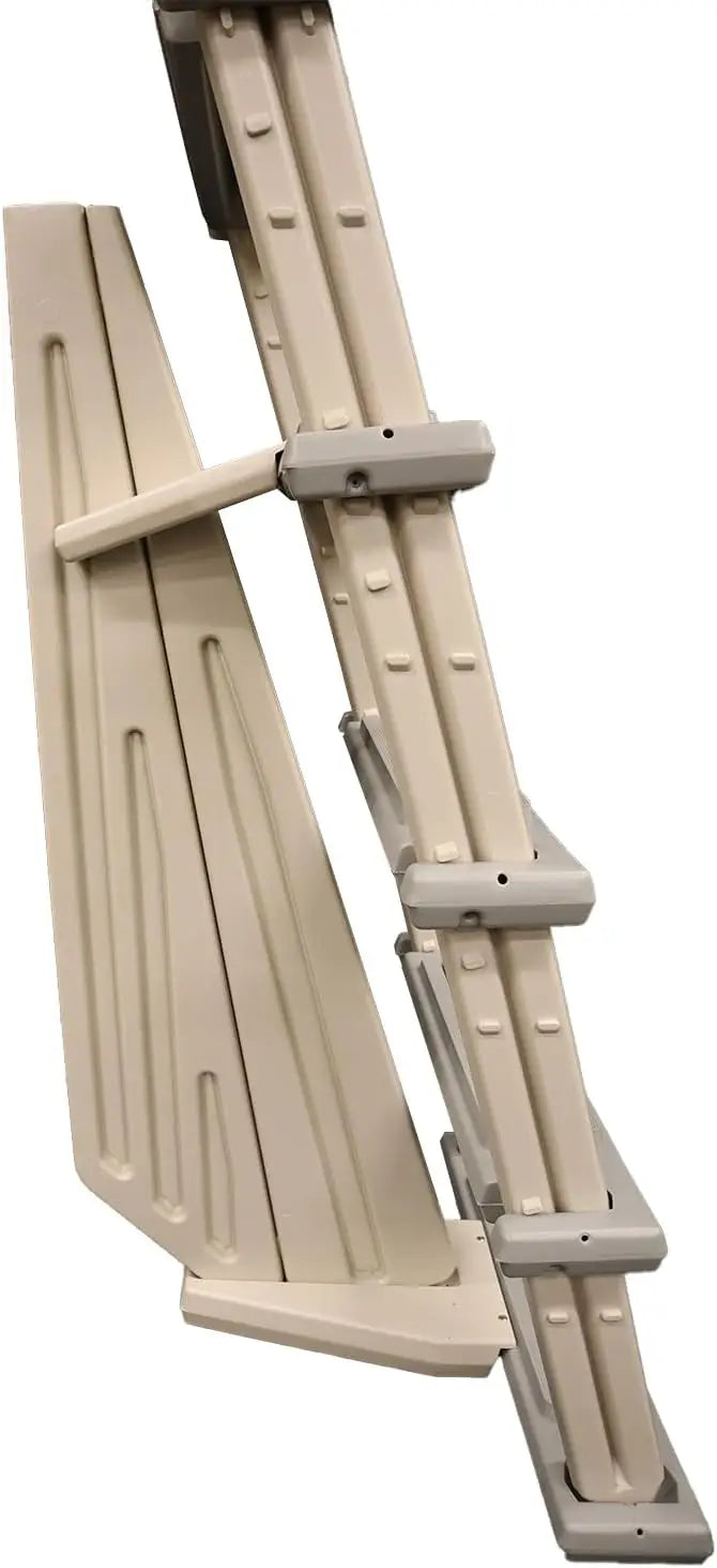 6000X Heavy Duty Above Ground in-Pool Swimming Ladder for Decks Adjustable from 42IN to 56IN HIGH