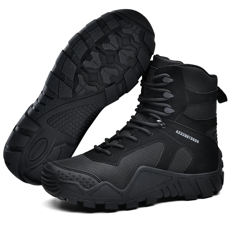 Men's Waterproof Hiking Boots - Lightweight Stylish Durable