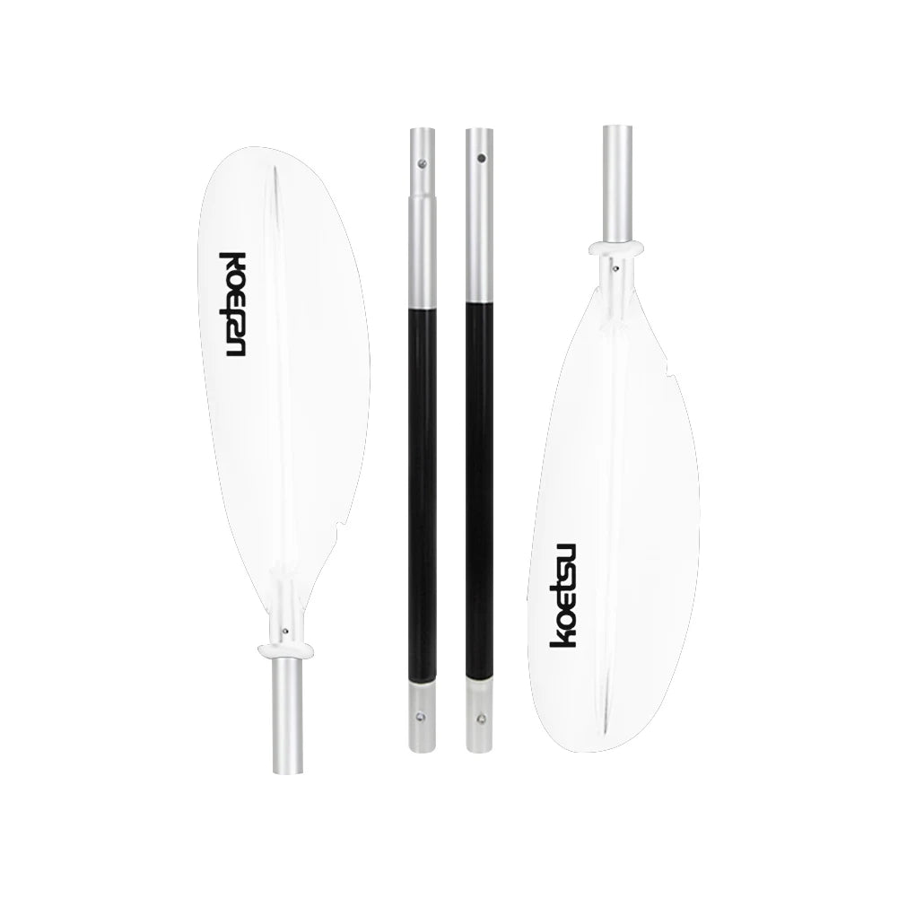 4-Piece Double-Head Surfpaddle Adjustable Floating Kayak Paddle Stand Up Paddleboard Paddles for Outdoor Water Sports