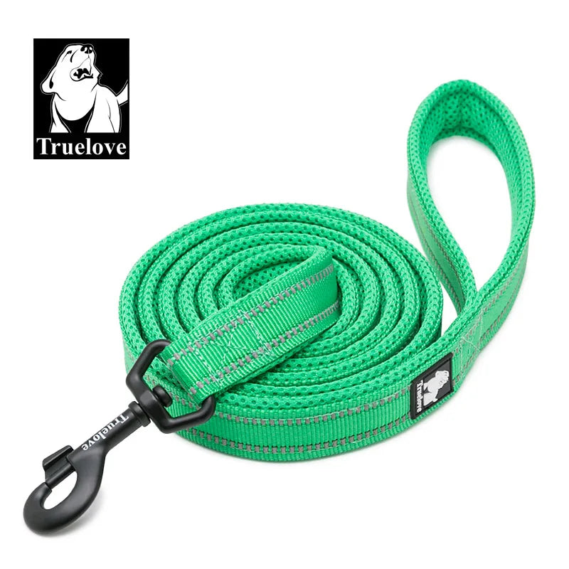 Truelove Soft Mesh Nylon Dog Leash Double Thickness Reflective Safe Walking Training Pet Lead TLL2112