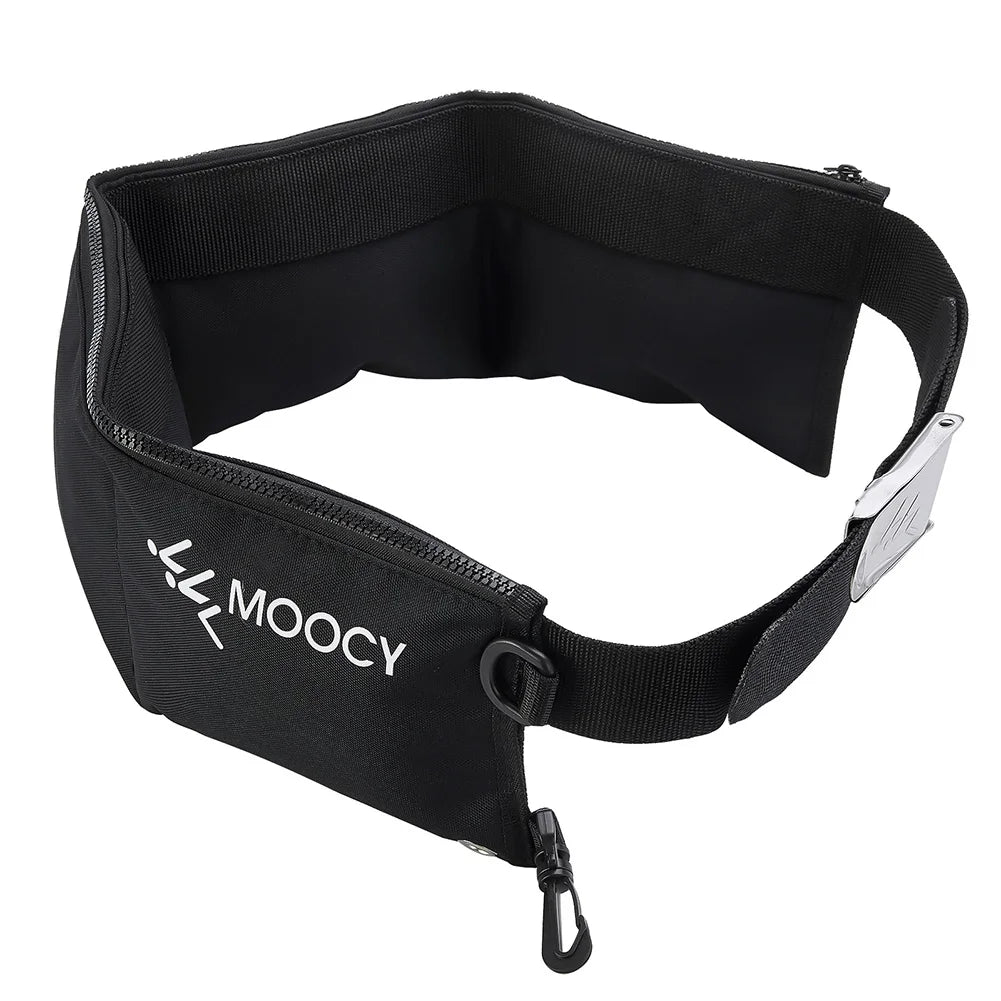Scuba Diving Weight Belt Portable Snorkeling Diving Weight Belt Bag with Pocket Quick Drying Waist Hanging Swimming Accessories