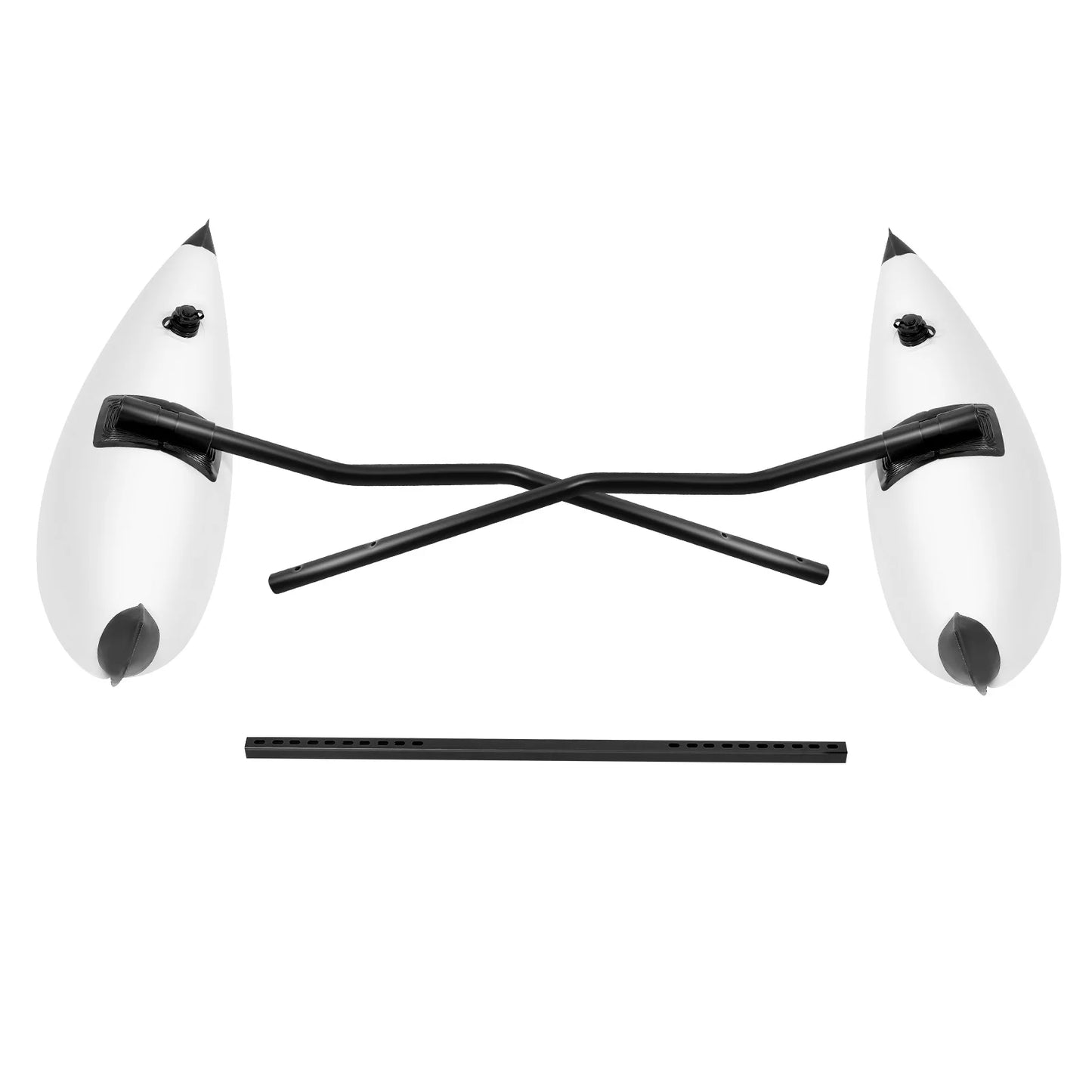 Inflatable Kayak Stabilizer System PVC Canoe Outrigger Kit Floating Balancing Boat Accessory Water Float Buoy 2 Pieces Set