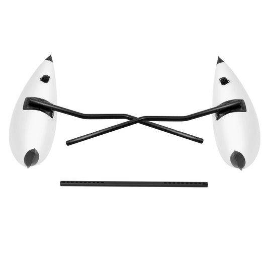 Inflatable Kayak Stabilizer System PVC Canoe Outrigger Kit Floating Balancing Boat Accessory Water Float Buoy 2 Pieces Set