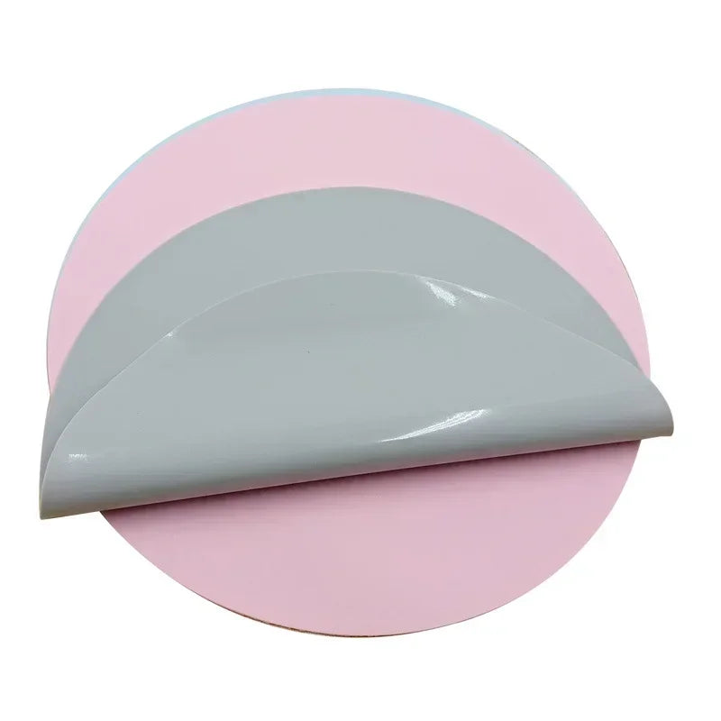 Mat Spill-proof Pet Bowl Silicone Supplies Feeding Anti-Slip Cat Shaped Fountain Feeder Round Accessories Dog For Drinking