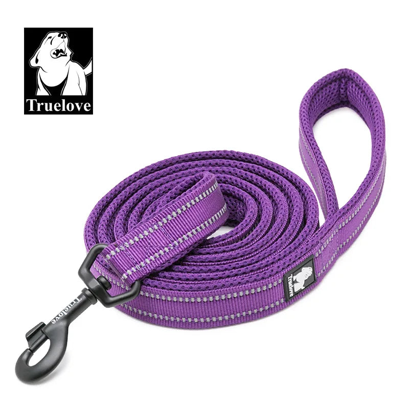 Truelove Soft Mesh Nylon Dog Leash Double Thickness Reflective Safe Walking Training Pet Lead TLL2112