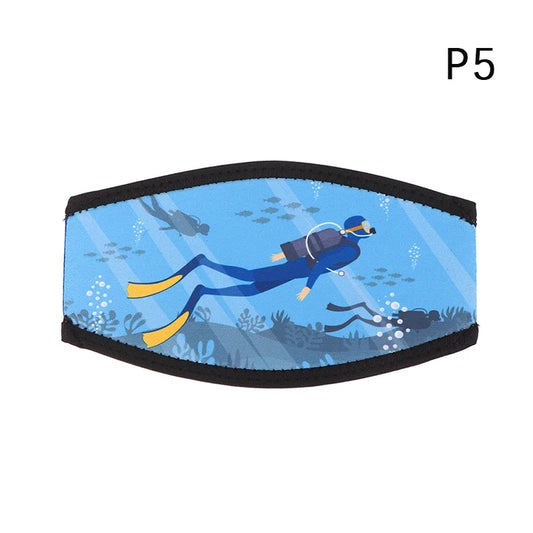 1 Piece Diving Snorkeling Mask Strap Cover Comfort Padded Protection Hair Wrap Gear Accessories