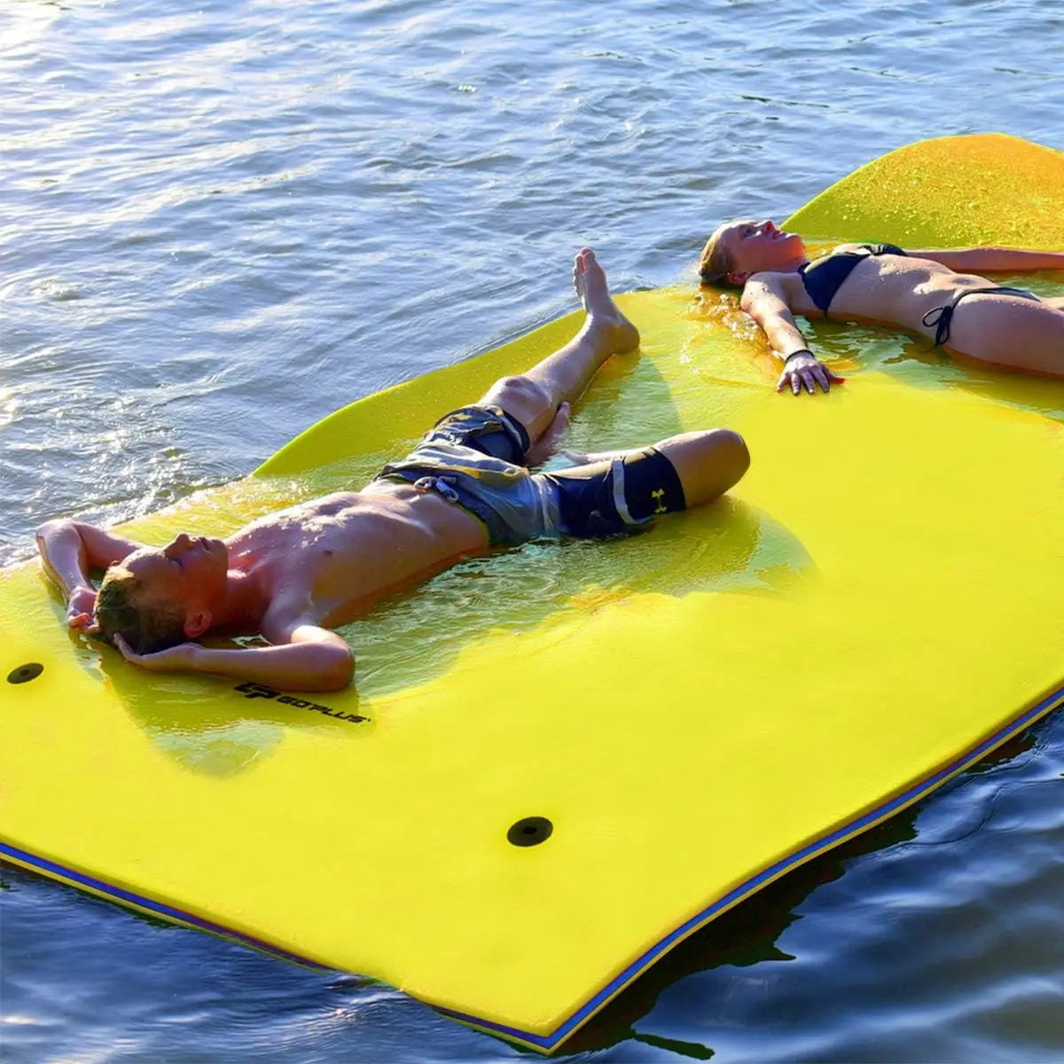 Floating Water Pad Lily Pad for Water Recreation and Relaxation Tear-Resistant XPE Foam Floating Mat for Beach Ocean and Lake