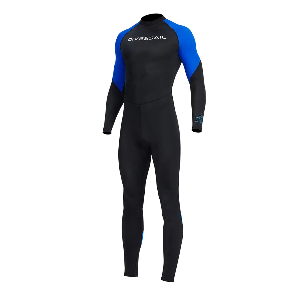 Men's Long Sleeve Diving Skin Suit Sunscreen Snorkeling Surfing Wetsuit Cold Proof Anti Scratch Breathable Outdoor Gear