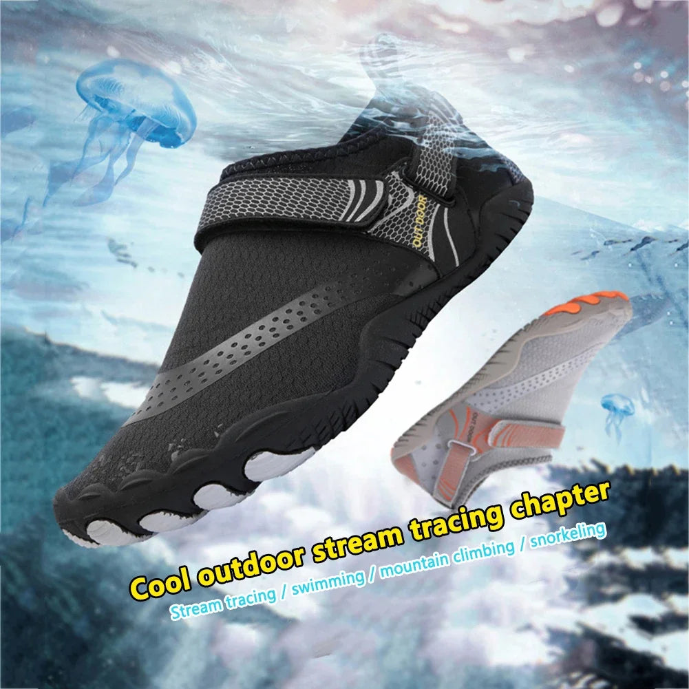 Aqua Swimming Shoes Quick Dry for Men and Women Lightweight Anti Slip Water Sneakers Barefoot Beach Sports
