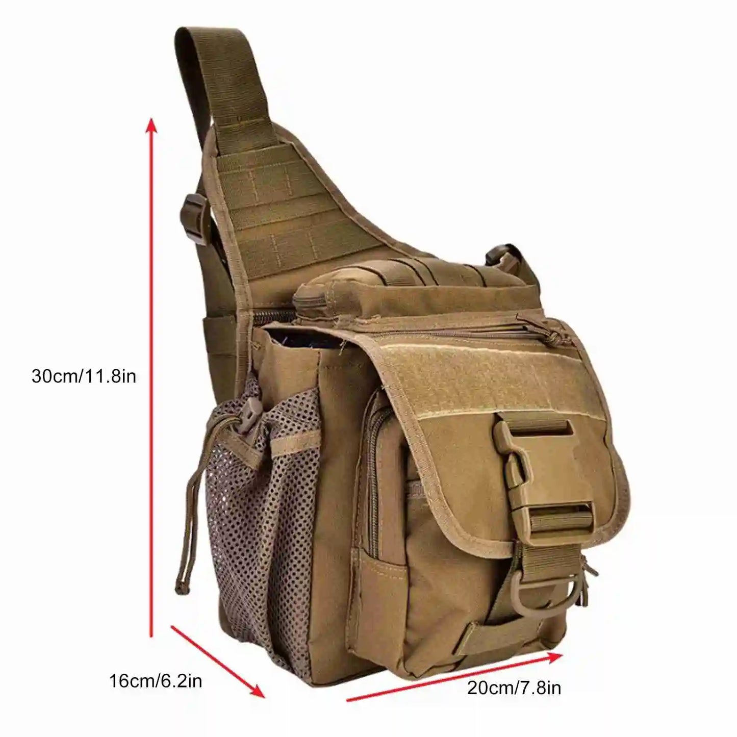 2025 New Men Military Chest Shoulder Bag Pack for Travel Hiking Outdoor Equipment