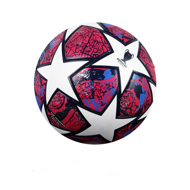 1 Piece Size 5 Soccer Ball Durable Soft PU Outdoor Football for Training and Group Games