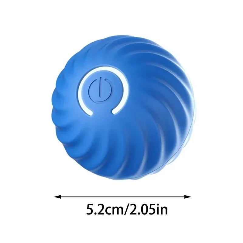 Toys Intelligent Gravity Jump Ball Rechargeable Bite-resistant Rolling Ball Cat And Dog Chase Interactive Pet Toys Dog Step